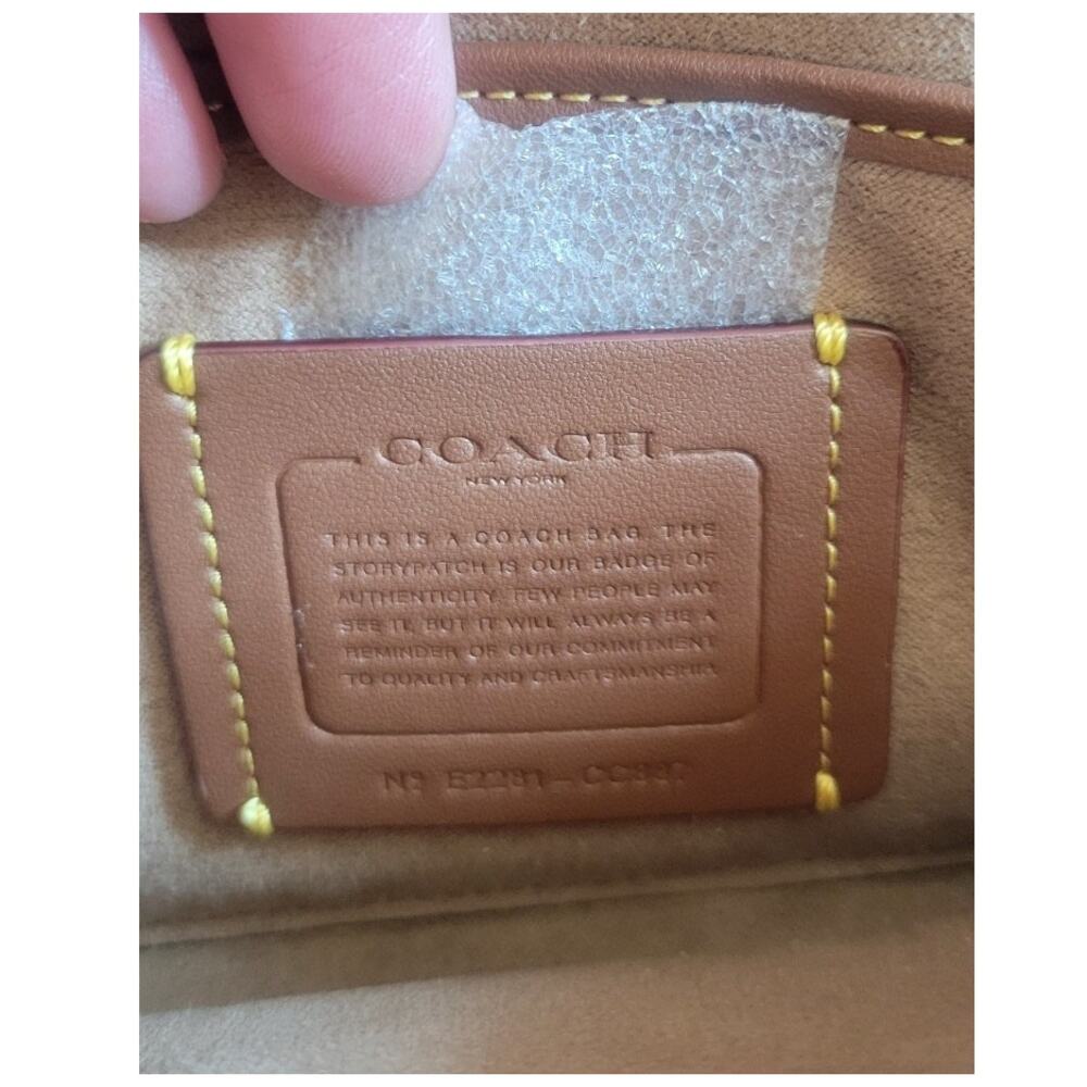 Coach Tabby 26 Cream CC687 - Picture 10 of 16
